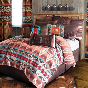 Carstens Mojave Sunset Southwestern Comforter Set, Queen