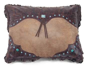 Carstens Western Curved Corner Throw Pillow 16" x 20"