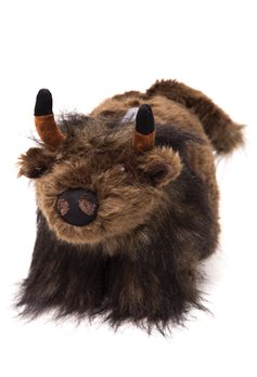 Carstens Plush Buffalo Coin Bank