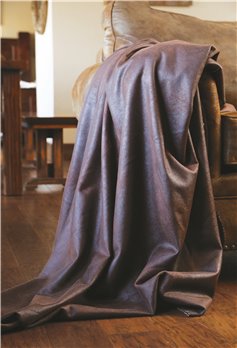 Carstens Chocolate Faux Fur Throw Blanket