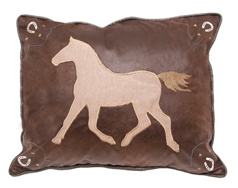 Lucky Horse Pillow 16"x20"