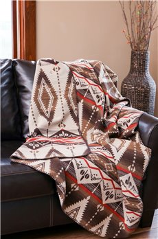 Carstens Pecos Trails Southwestern Throw Blanket