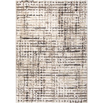 Griddle White 5'1" x 7'6" Rug