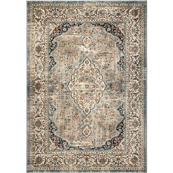 Kerman Estate Blue Thatch 5'3"x7'6" Rug