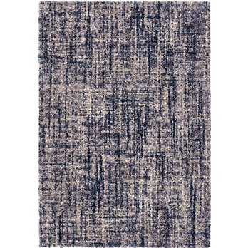 Cross Thatch Grey 6'7"x9'6" Rug