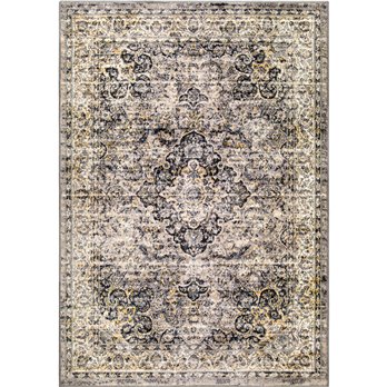 Kelly Distressed Grey Rug (9' x 13')