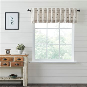 Embroidered Bee Valance 16x90