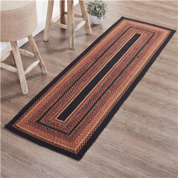 Heritage Farms Jute Rug/Runner Rect w/ Pad 24x78