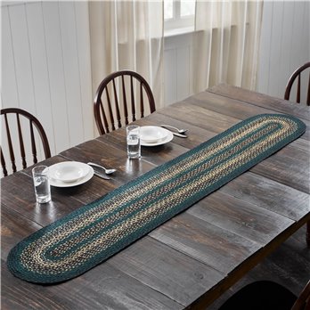 Pine Grove Jute Oval Runner 13x72