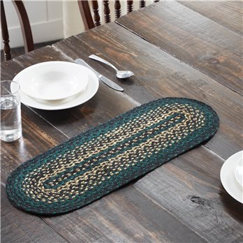 Pine Grove Jute Oval Runner 8x24