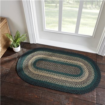 Pine Grove Jute Rug Oval w/ Pad 27x48