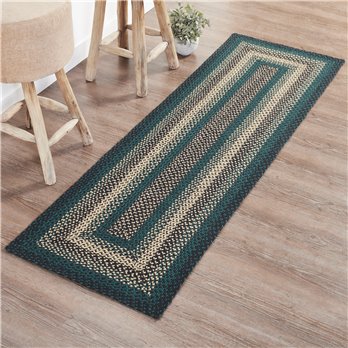 Pine Grove Jute Rug/Runner Rect w/ Pad 24x78