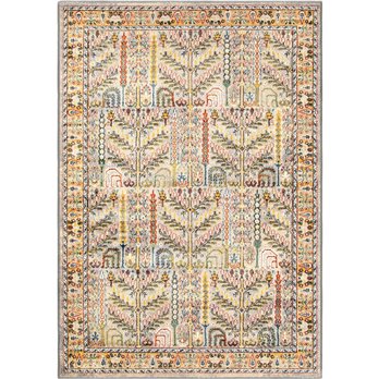 Safavid Light Grey Rug (7'10"x10'10")