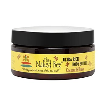Naked Bee Coconut & Honey Ultra-Rich Body Butter 8 oz
