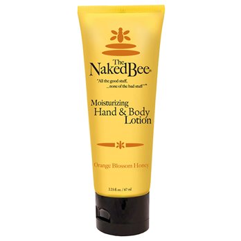 Naked Bee Orange Blossom Honey Purse Size Hand & Body Lotion 2.25 oz