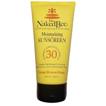 Naked Bee Orange Blossom Honey SPF 30 Moisturizing Sunscreen 5.5 oz