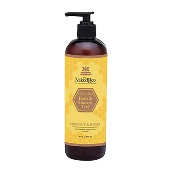 Naked Bee Coconut and Honey Shower Gel 16 oz