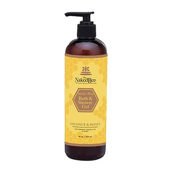 Naked Bee Orange Blossom Honey Velvety Smooth Body Wash 16 oz