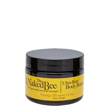 Naked Bee Orange Blossom Honey Ultra-Rich Body Butter 3 oz