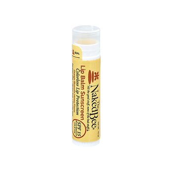 Naked Bee Orange Blossom Honey Clear Lip Balm with SPF 15