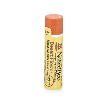 Naked Bee Orange Blossom Honey Tinted Lip Balm in Desert Flower with SPF 15