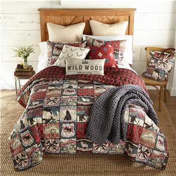 The Great Outdoors 3 Piece King Quilt Set
