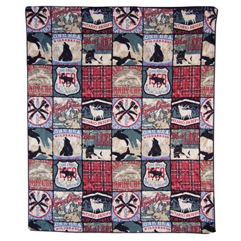 The Great Outdoors Throw Blanket