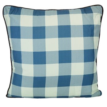 Mountain Stream "Check" Decorative Pillow