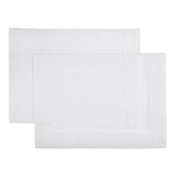 Martex Purity 2-Piece White Tub Mat