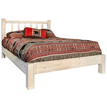 Homestead King Platform Bed - Ready to Finish