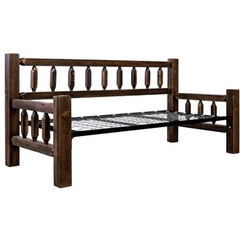Homestead Day Bed - Stain & Clear Lacquer Finish