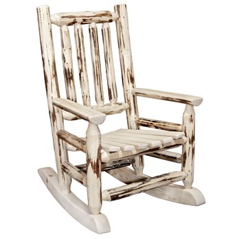 Montana Child's Rocker - Clear Lacquer Finish