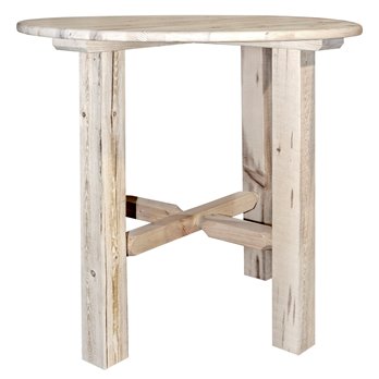 Homestead Bistro Table - Clear Lacquer Finish