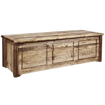 Homestead Blanket Chest - Stain & Clear Lacquer Finish