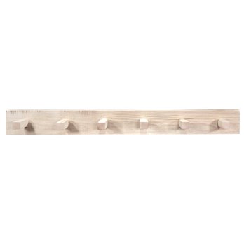 Homestead 4 Foot Coat Rack - Clear Lacquer Finish