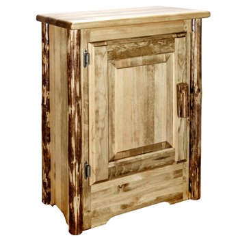 Glacier Left Hinged Accent Cabinet