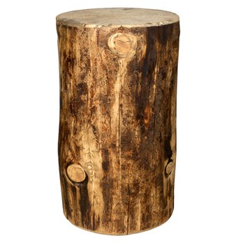 Glacier 18" Cowboy Seating Stump