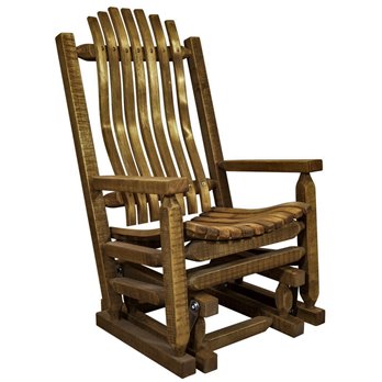 Homestead Glider Rocker - Exterior Stain Finish