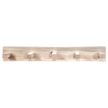 Homestead 3 Foot Coat Rack - Clear Lacquer Finish
