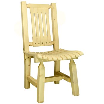 Homestead Patio Chair - Clear Exterior Finish