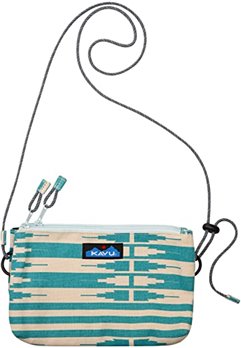 Kavu Skyline Ikat Dosewallips Double Zip Mini Crossbody Bag