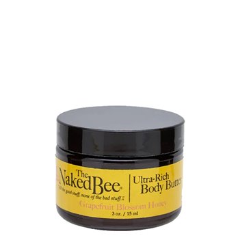 Naked Bee Grapefruit Blossom Honey Ultra-Rich Body Butter 3 oz