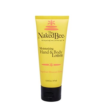 Naked Bee Grapefruit Blossom Honey Purse Size Hand & Body Lotion 2.25 oz.