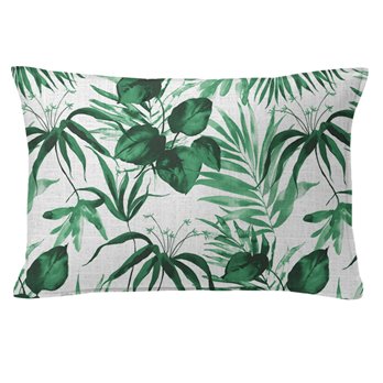 Baybridge Green Palm Decorative Pillow - Size 14"x20" Rectangle