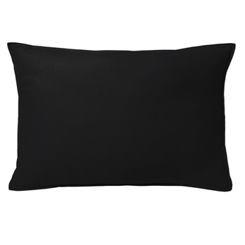 Braxton Black Decorative Pillow - Size 14"x20" Rectangle
