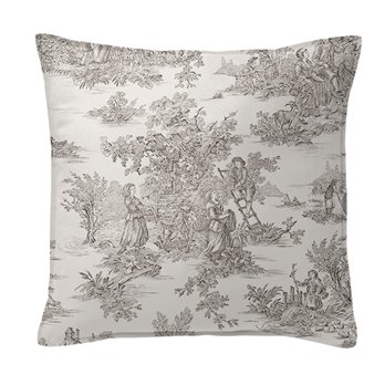 Bouclair Beige Decorative Pillow - Size 24" Square