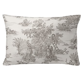Bouclair Beige Decorative Pillow - Size 14"x20" Rectangle