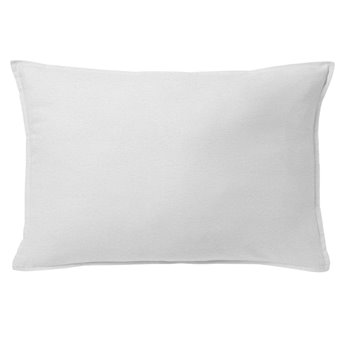 Braxton White Decorative Pillow - Size 14"x20" Rectangle