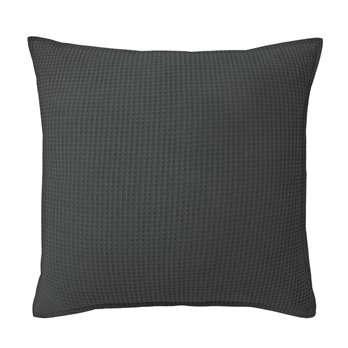 Classic Waffle Gray Decorative Pillow - Size 20" Square