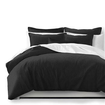Jackson Boucle Gray Comforter and Pillow Sham(s) Set - Size Super King